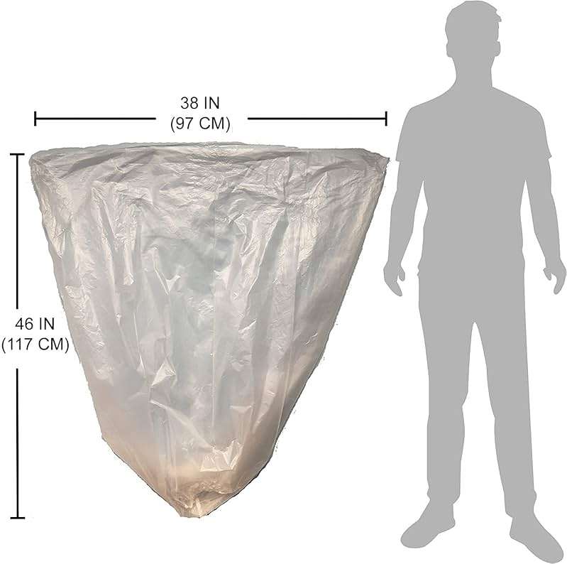Reli. Premium 40 to 45 Gallon Trash Bags Heavy Duty | 150 Trash Bags with Ties | Super Sizeable, Clear, Serious Garbage Cleanup - Image 2