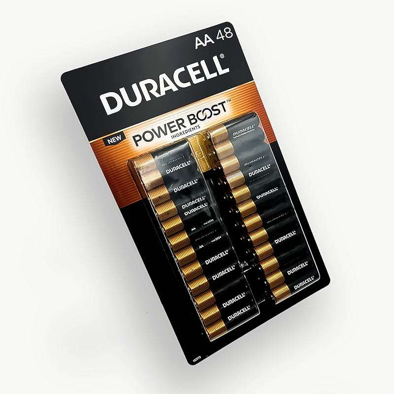 Duracell Coppertop Alkaline-Manganese Dioxide AA Battery, 1.5V, (Pack of 48) - Image 3