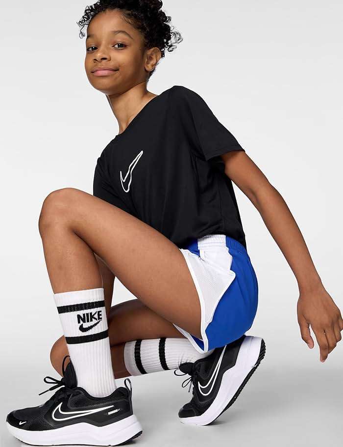 Nike Girls' Tempo Dri-FIT Running Shorts - Image 4
