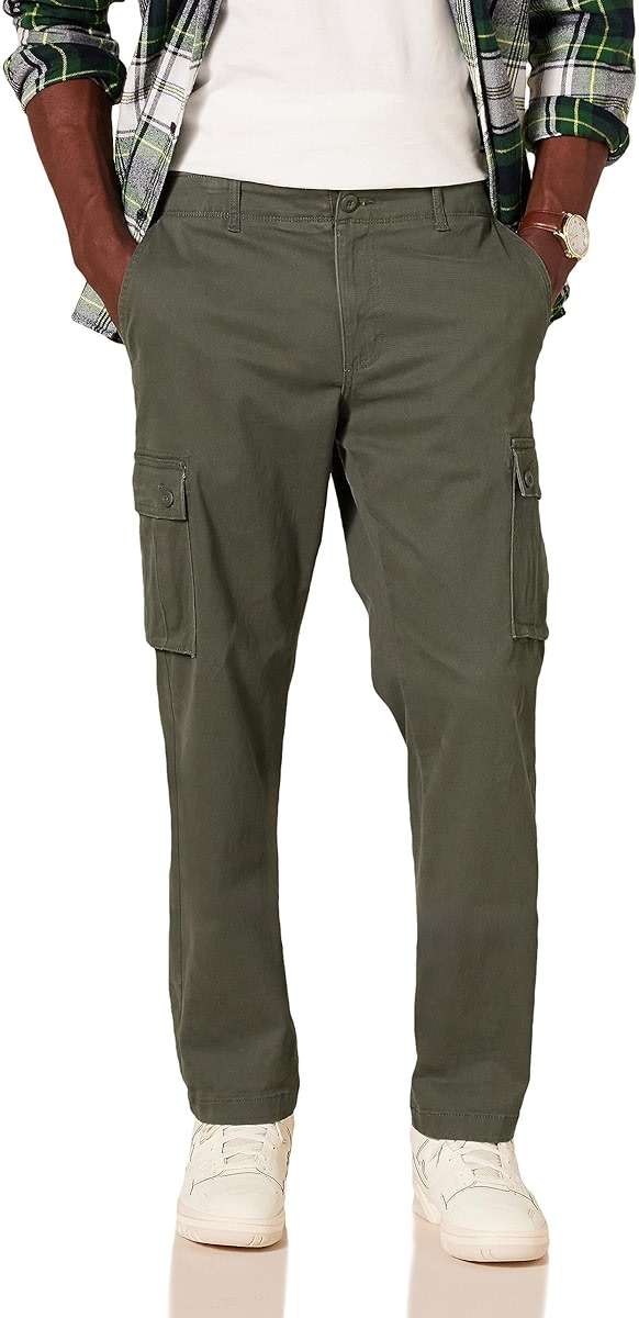 Amazon Essentials Men's Straight-Fit Stretch Cargo Pant (Available in Big & Tall) - Image 1