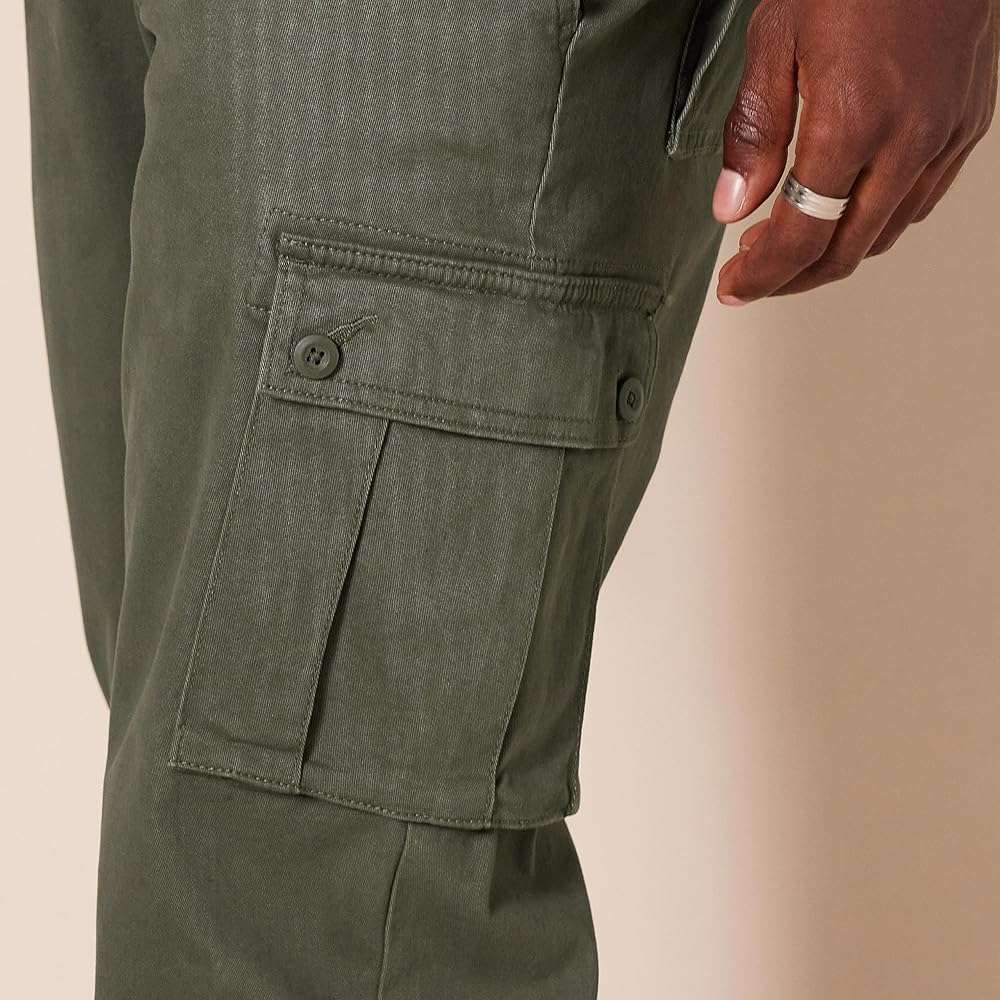 Amazon Essentials Men's Straight-Fit Stretch Cargo Pant (Available in Big & Tall) - Image 4