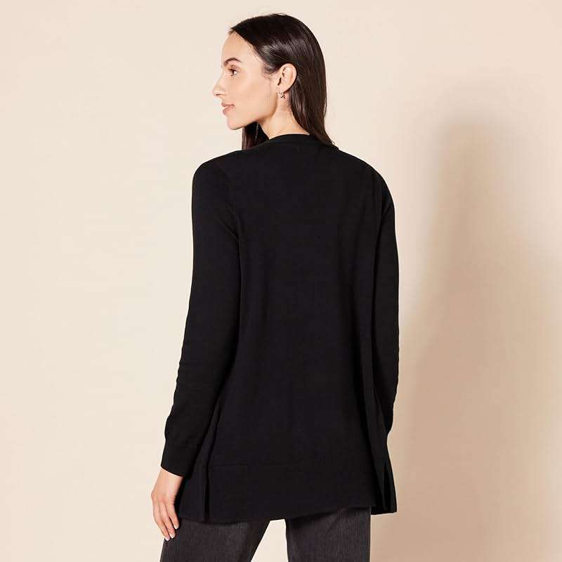 Amazon Essentials Women's Lightweight Long Sleeve Open-Front Cardigan Sweater (Available in Plus Size) - Image 3