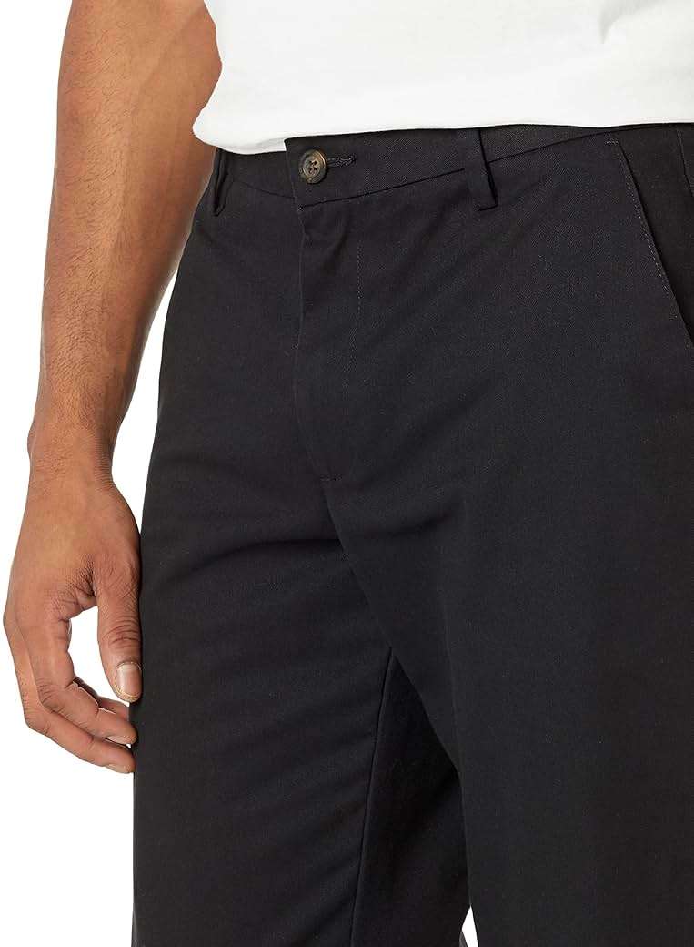 Amazon Essentials Men's Straight-Fit Wrinkle-Resistant Flat-Front Chino Pant - Image 3