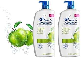 Head & Shoulders Anti-Dandruff Shampoo with 1% Pyrithione Zinc, Clinically Proven & Scalp Care Treatment, Fresh Green Apple Scent, 32.1 Fl Oz Each, 2 Pack - Image 11