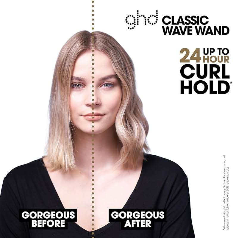 ghd Curve® Professional Hair Curling Irons & Wands | Soft Waves, Classic and Tight Curls | 0.5 –1.5 Inch Barrels’ | 365ºF Styling Temp Preventing Heat Damage + Auto Sleep Mode - Image 3