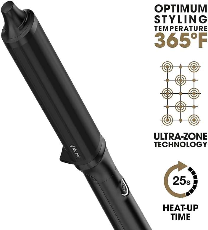 ghd Curve® Professional Hair Curling Irons & Wands | Soft Waves, Classic and Tight Curls | 0.5 –1.5 Inch Barrels’ | 365ºF Styling Temp Preventing Heat Damage + Auto Sleep Mode - Image 5