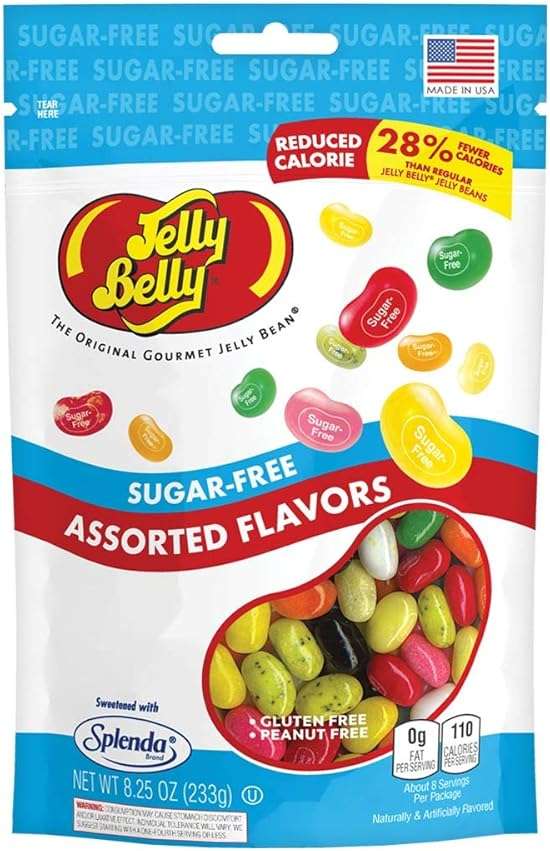 Jelly Belly Sugar Free - 8.25 oz Bag - Official, Genuine, Straight from the Source - Image 1