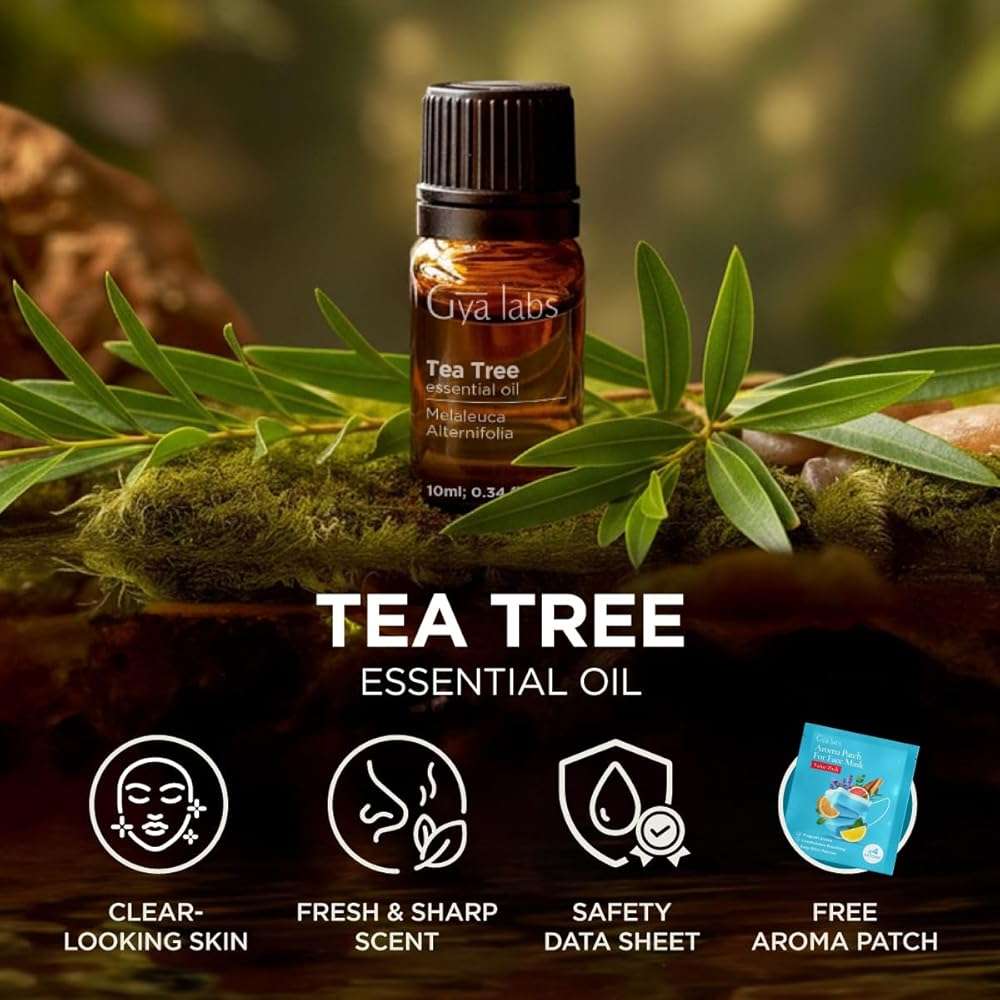 100% Pure Australian Tea Tree Essential Oil - 0.34 Fl Oz - Australian Tea Tree Oil for Hair, Skin, Diffuser, Aromatherapy & DIY Candle Making Scent - Image 7