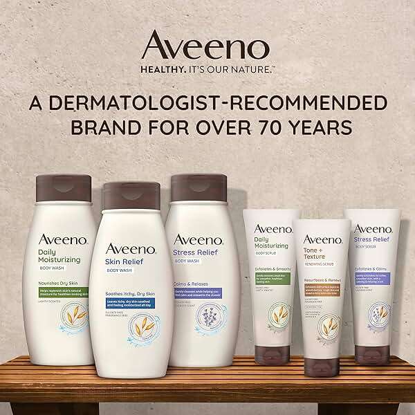 Aveeno Stress Relief Body Wash, Lavender Scent with Nourishing Prebiotic Oat, Sensitive Skin Body Wash for Normal to Dry Skin, Paraben-, Dye-, and Soap-Free, Value Size 33 Fl Oz - Image 10