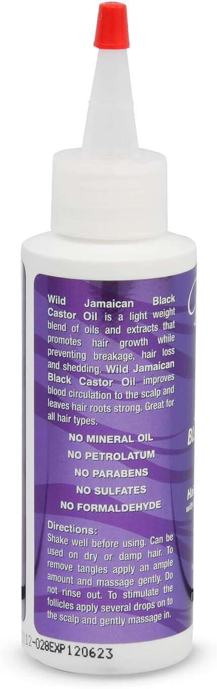 CB Smoothe Wild Jamaican Black Castor Oil - Hair Growth Formula with Biotin, Niacin & Rosemary - Promotes Scalp Circulation & Natural Growth - Lightweight, Non Greasy Formula - 4oz Bottle - Image 9