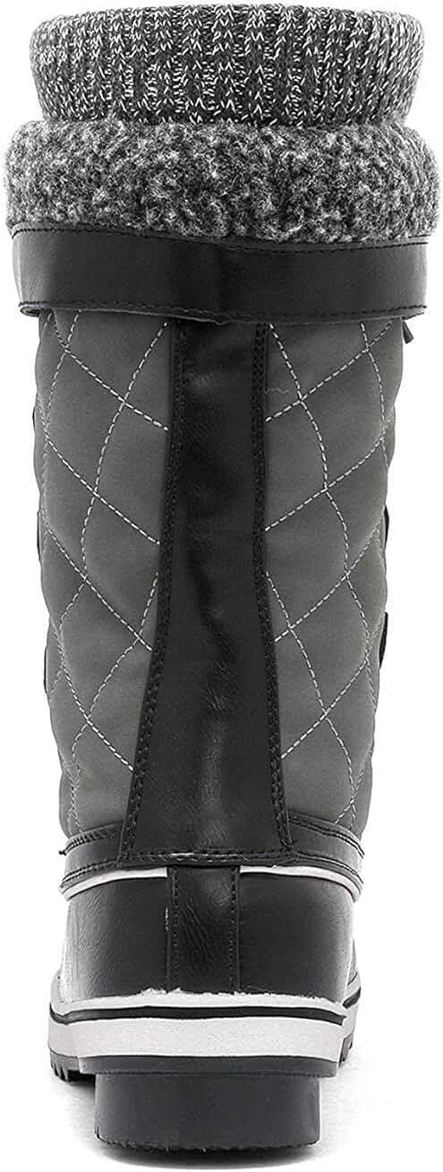 DREAM PAIRS Women's Mid-Calf Waterproof Winter Snow Boots - Image 5
