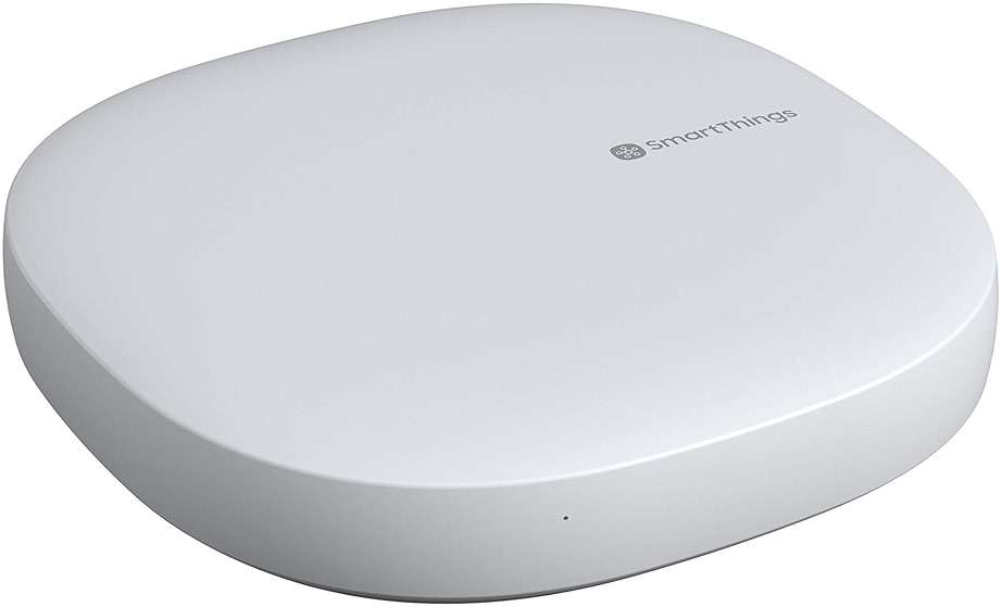 SmartThings Hub 3rd Generation [GP-U999SJVLGDA] Smart Home Automation Hub Home Monitoring Smart Devices - Alexa Google Home Compatible - Zigbee, Z-Wave, Cloud to Cloud Protocols – White - Image 1