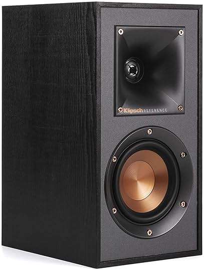 Klipsch R-41M Reference Bookshelf Speakers (Pair), Black - Image 2