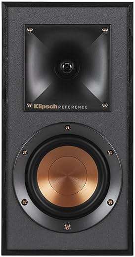 Klipsch R-41M Reference Bookshelf Speakers (Pair), Black - Image 4