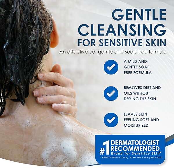 Vanicream Gentle Body Wash -12 fl oz - Formulated Without Common Irritants for Those with Sensitive Skin - Image 2