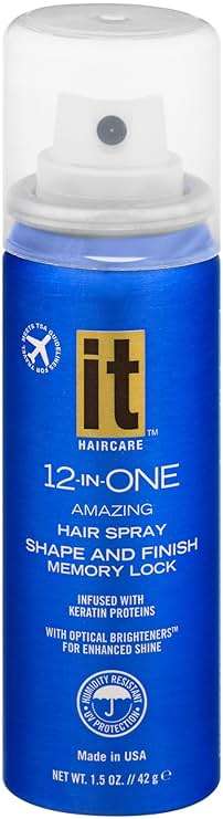 It Haircare 12-in-one Amazing Shape & Finish Memory Lock Hair Spray, 1.5 Ounce - Image 1