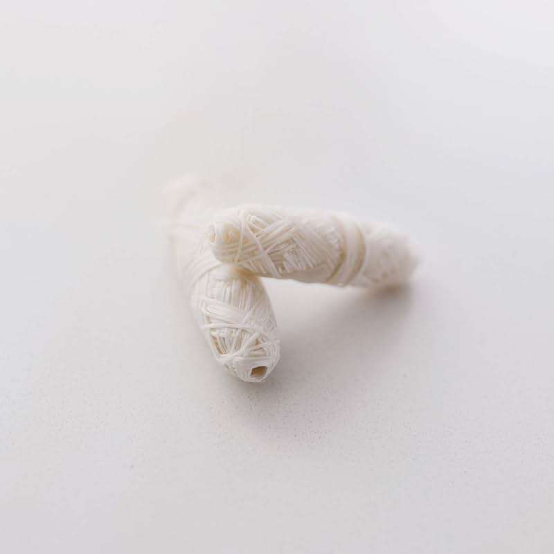 TreeBird Pure Silk Eco Floss Refills | Pack of 2 x 33yd Silk Dental Floss Spools | Waxed with Candelilla Wax | Mint - Image 2