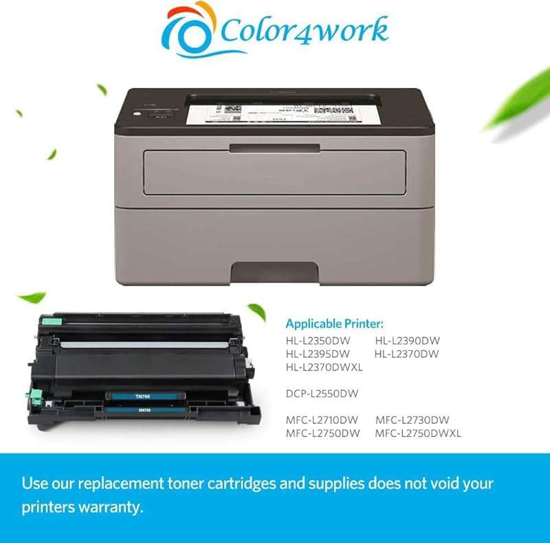 Color4work Compatible Drum Unit Brother DR730 DR-730 Imaging Drum 1-Pack, use for Brother HL-L2350DW DCP-L2550DW MFC-L2710DW MFC-L2750DW HL-L2395DW HL-L2390DW HL-L2370DW Printer - Image 3
