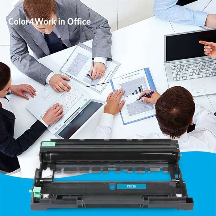 Color4work Compatible Drum Unit Brother DR730 DR-730 Imaging Drum 1-Pack, use for Brother HL-L2350DW DCP-L2550DW MFC-L2710DW MFC-L2750DW HL-L2395DW HL-L2390DW HL-L2370DW Printer - Image 6