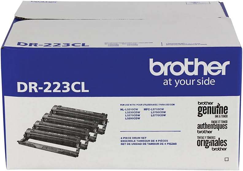 Brother Genuine -Drum Unit, DR223CL, Seamless Integration, Yields Up to 18,000 Pages,Black - Image 2