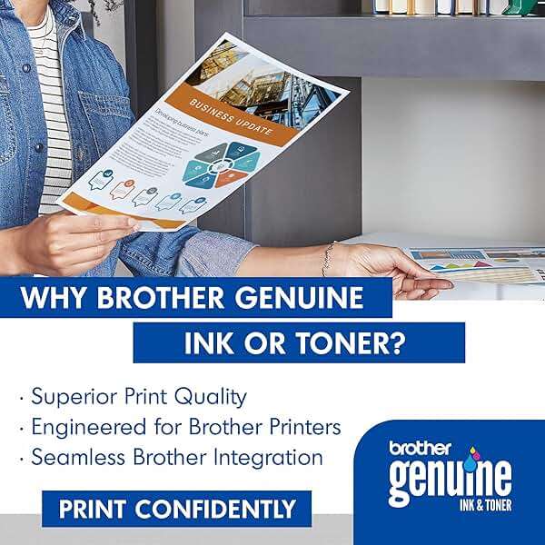 Brother Genuine TN227, TN227BK, High Yield Toner Cartridge, Replacement Black Toner, Page Yield Up to 3,000 Pages, TN227BK, Amazon Dash Available - Image 2