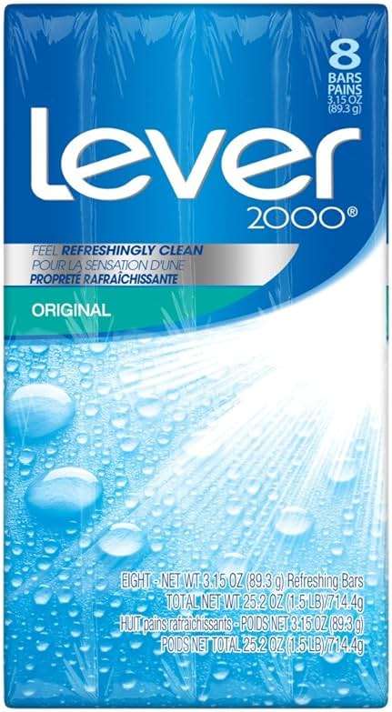 Lever 2000 original bar, 3.15 oz Bars (Pack of 8) - Image 1