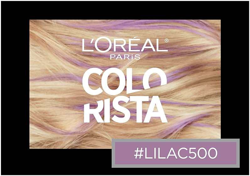 L'oreal Paris Hair Color Colorista Makeup 1-day for Blondes, Lilac500, 1 Fluid Ounce - Image 6