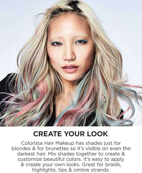L'oreal Paris Hair Color Colorista Makeup 1-day for Blondes, Lilac500, 1 Fluid Ounce - Image 9