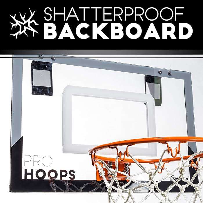 Franklin Sports Mini Basketball Hoops-Indoor Over The Door Mini Hoop+Basketball Sets-Perfect Accessory for Bedroom+Office - Image 8