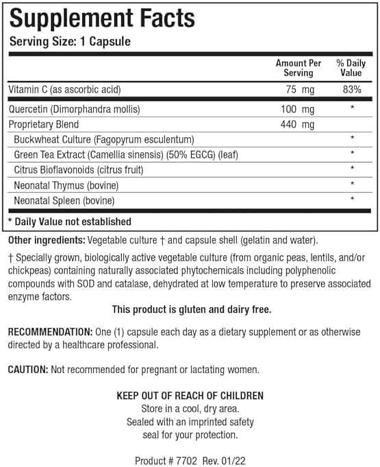 BIOTICS RESEARCH Bio FCTS Broad Spectrum Bioflavonoids, Vitamin C, Quercetin, Strong Antioxidant, Healthy Vision, Eye Health, Immune Health Support, Oral/Dental Health 90 Capsules - Image 2