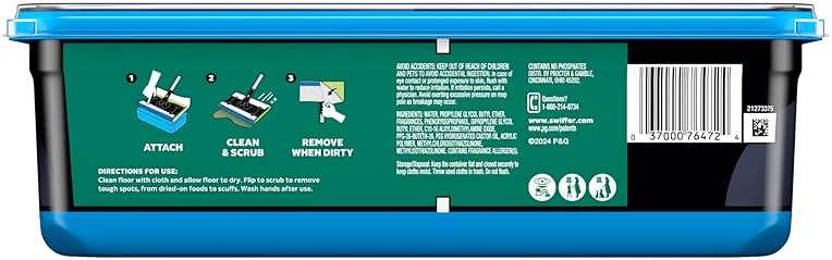 Swiffer Heavy Duty Mop Wet Multi-Surface Cloth Refills for Floor Mopping and Cleaning, Outdoor Window Fresh Scent, 20 count - Image 11