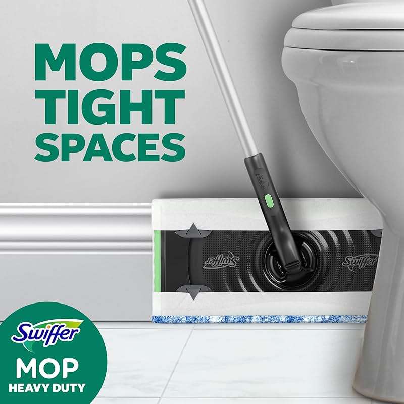 Swiffer Heavy Duty Mop Wet Multi-Surface Cloth Refills for Floor Mopping and Cleaning, Outdoor Window Fresh Scent, 20 count - Image 8