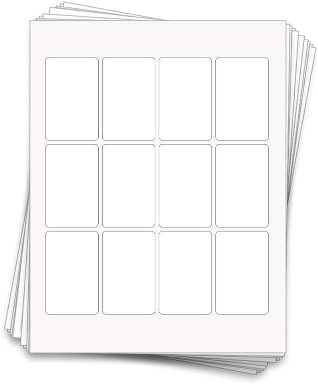 120 Waterproof Jar Labels for 4oz Containers - 1.75x2.75” Printable Adhesive Stickers for Candles, Cosmetics & Small Business Products - Image 1