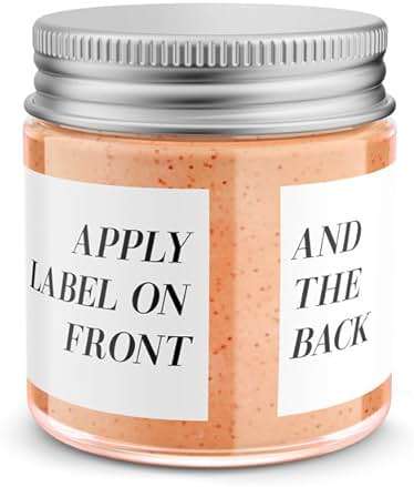 120 Waterproof Jar Labels for 4oz Containers - 1.75x2.75” Printable Adhesive Stickers for Candles, Cosmetics & Small Business Products - Image 2