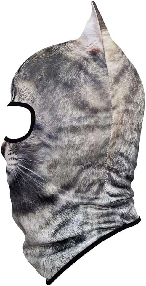WTACTFUL 3D Stand Ears Animal Balaclava Face Mask for Music Festivals, Raves, Ski, Halloween, Party Outdoor Activities - Image 3