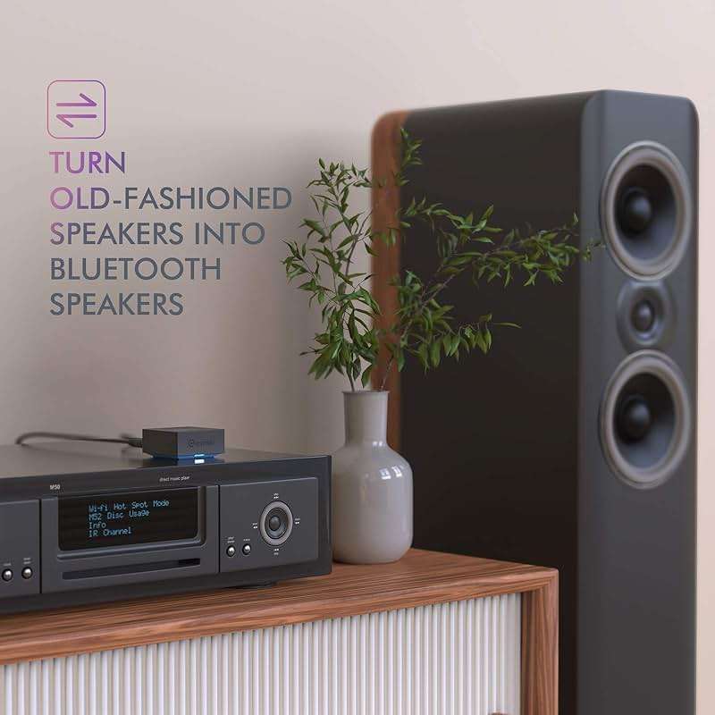 Esinkin Wireless Audio Receiver for Music Streaming Sound System Works with Smart Phones, Tablets and Car, Wireless Adapter for Speakers - Image 4