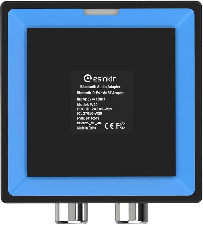 Esinkin Wireless Audio Receiver for Music Streaming Sound System Works with Smart Phones, Tablets and Car, Wireless Adapter for Speakers - Image 9