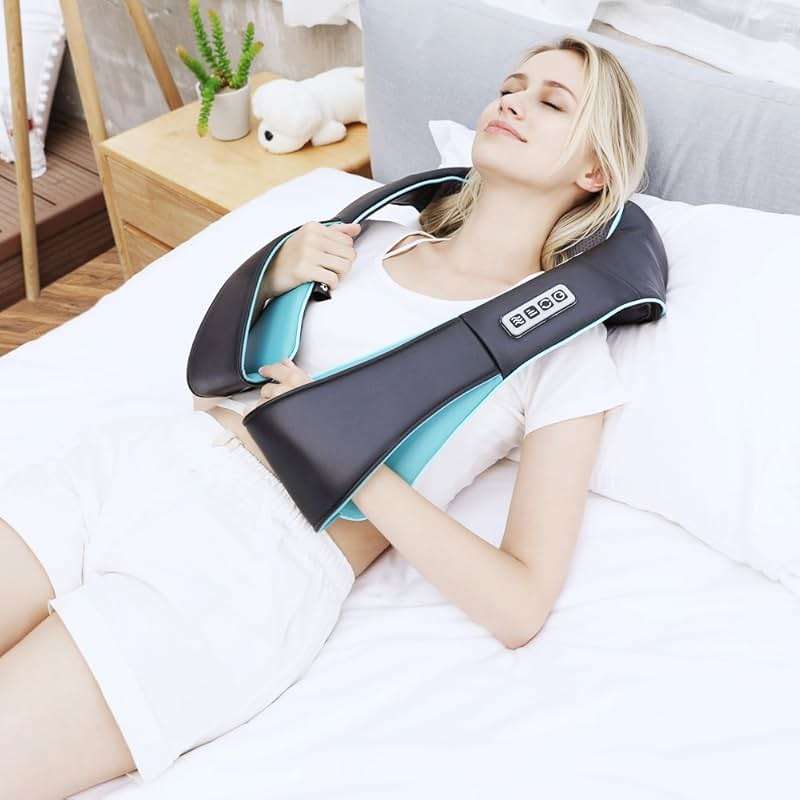 Mo Cuishle Fathers Day Dad Gifts, Shiatsu Back Shoulder and Neck Massager with Heat, Electric Deep Tissue 4D Kneading Massage, Best Gifts for Women Men Mom Wife Husband her him, Mothers Day, Christmas - Image 5