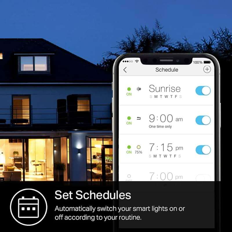Kasa Smart Light Bulb KL110, LED Wi-Fi smart bulb works with Alexa and Google Home, A19 Dimmable, 2.4Ghz, No Hub Required, 800LM Soft White (2700K), 9W (60W Equivalent) - Image 9