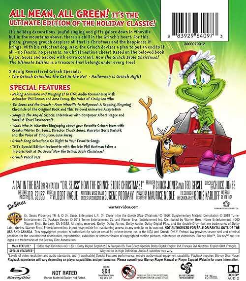 How the Grinch Stole Christmas: Ultimate Edition (BD) - Image 3