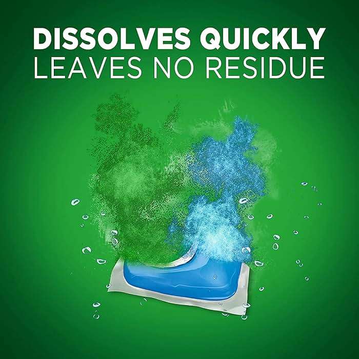 Cascade Complete Dishwasher Pods, Dishwasher Detergent, Lemon Scent ActionPacs, Cleaning Supplies, 78 Count - Image 3
