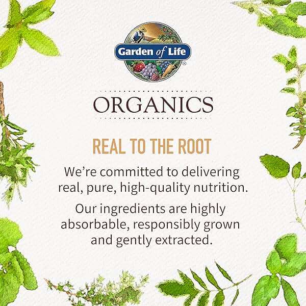 Garden of Life Organics Extra Strength Turmeric Inflammatory Response 120 Tablets-100Mg Curcumin (95% Curcuminoids) Black Pepper, Probiotics, Organic Non-GMO Vegan Gluten Free Herbal Supplement - Image 8