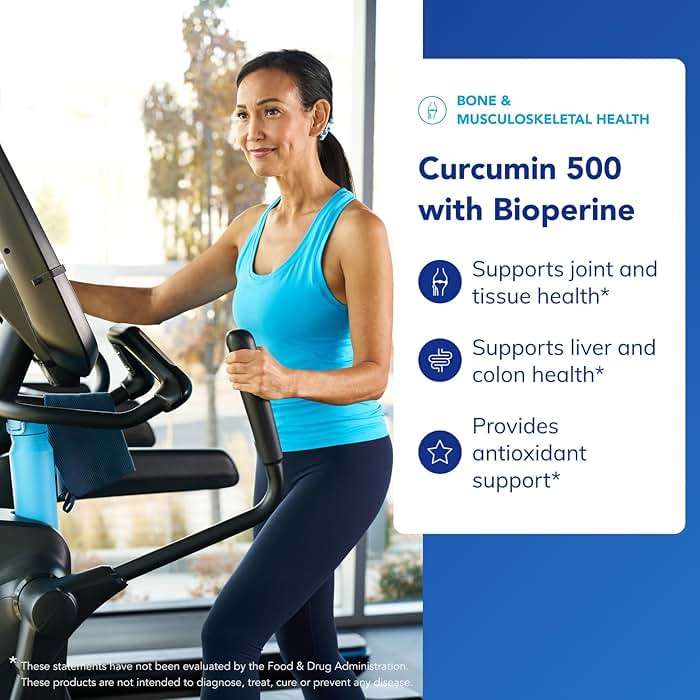 Pure Encapsulations Curcumin 500 with Bioperine - Antioxidant Supplement to Support Joints, Tissue, Liver, Colon & Cellular Health* - with Turmeric Curcumin & Bioperine - 60 Capsules - Image 3