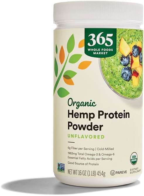 365 by Whole Foods Market, Organic Hemp Protein Powder Unflavored, 16 oz - Image 1