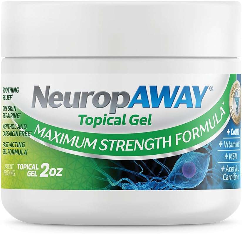 NeuropAWAY® Maximum Strength Gel, for Nerve discomfort, Burning, Tingling, and Numbness 2oz - Image 1