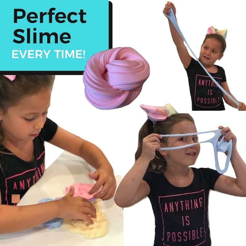 Ultimate Science Slime Activator 16oz - Easy-to-Use, Washable, Stretchy Borax Solution - Works with All Glue Types, Elmer's, White, Clear & Craft Kits - Image 2