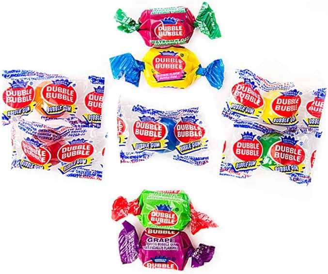 Dubble Bubble Bubble Gum Fun Favorites Mix, Individually Wrapped Pieces, 27 Ounce Bag - Image 3
