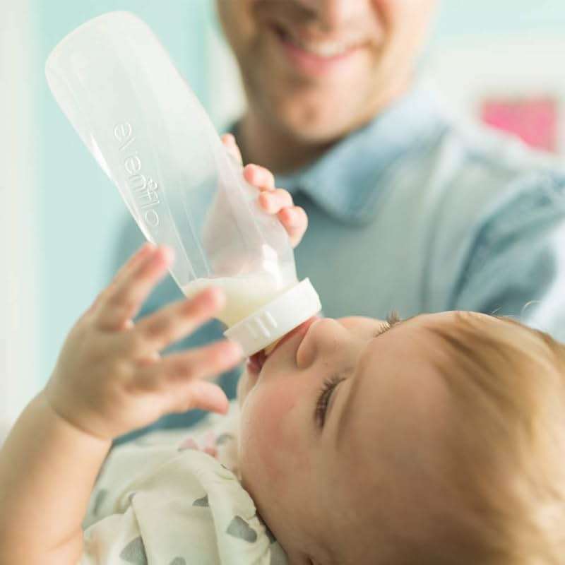 Evenflo Feeding Classic Tinted Plastic Standard Neck Bottles for Baby, Infant and Newborn, Pink/Lavender/Teal, 8 Oz, 12 Bottles - Image 6