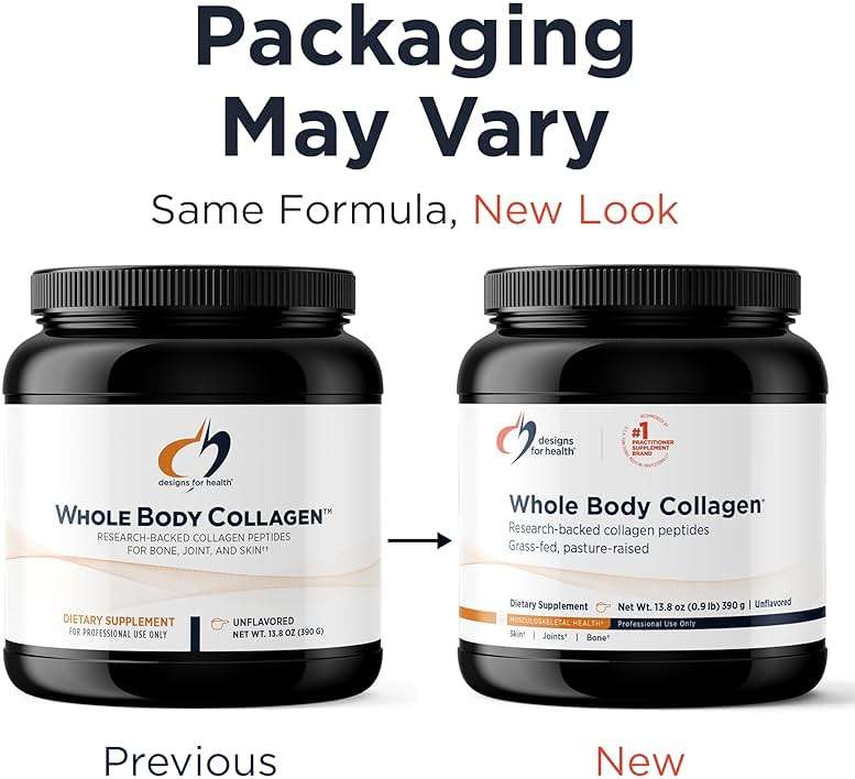 Designs for Health Whole Body Collagen Powder - Hydrolyzed Collagen Peptides Powder for Healthy Skin & Hair, Joint + Bone Health - Fortigel & Verisol Collagen, Unflavored (30 Servings) - Image 2