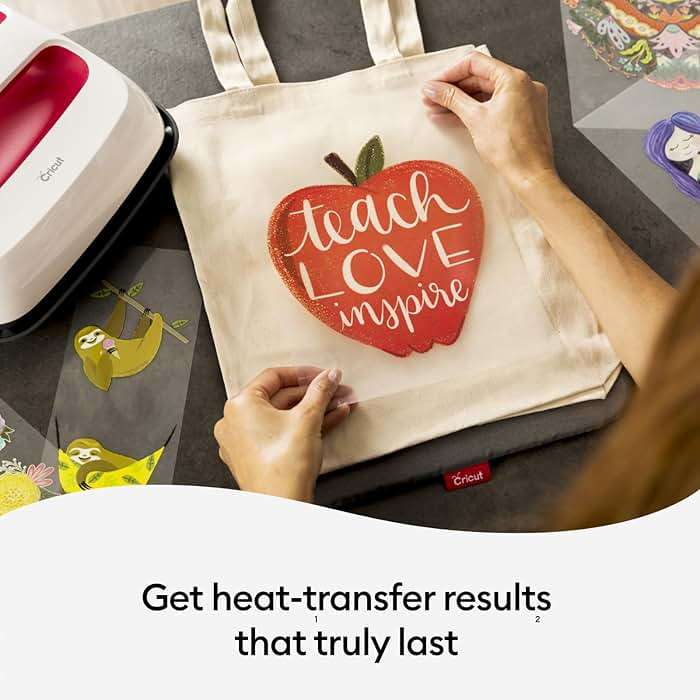 Cricut EasyPress 2-9 in x 9 in Heat Press - Heat Transfer Machine for T-Shirts, Tote Bags, Baby Clothes, Decor, & More - Easy to Use - Raspberry - Image 2